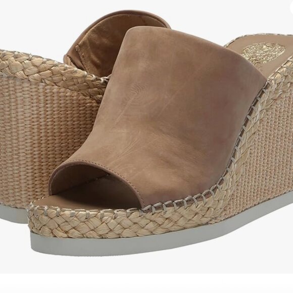 NEVER WORN ** BRAND NEW** Vince Camuto Brissia Wedge Mule Sz: 6 TTS - Picture 1 of 6